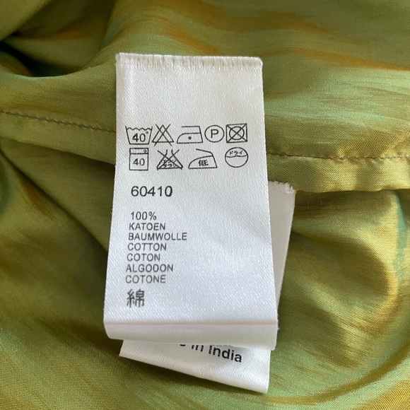 Oilily Velvet Green Embroidered Floral Midi Skirt, Vintage Style, Size 36 (6/S) - Picture 3 of 11